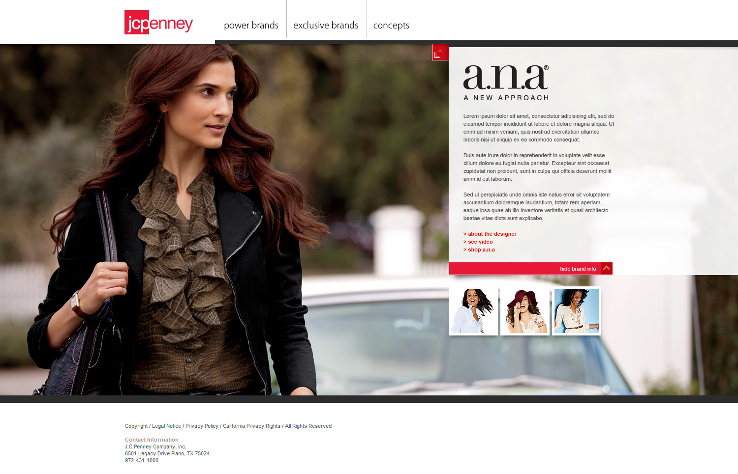 JCPenney Branding - UX/UI Design | Front End Development | Kentico CMS